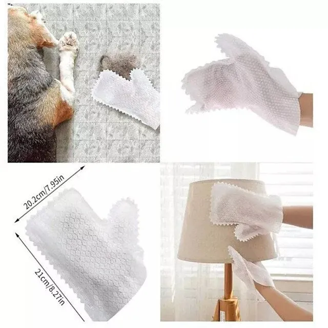 50-Pieces: Dust Cleaning Gloves Eco-friendly Disposable Gloves