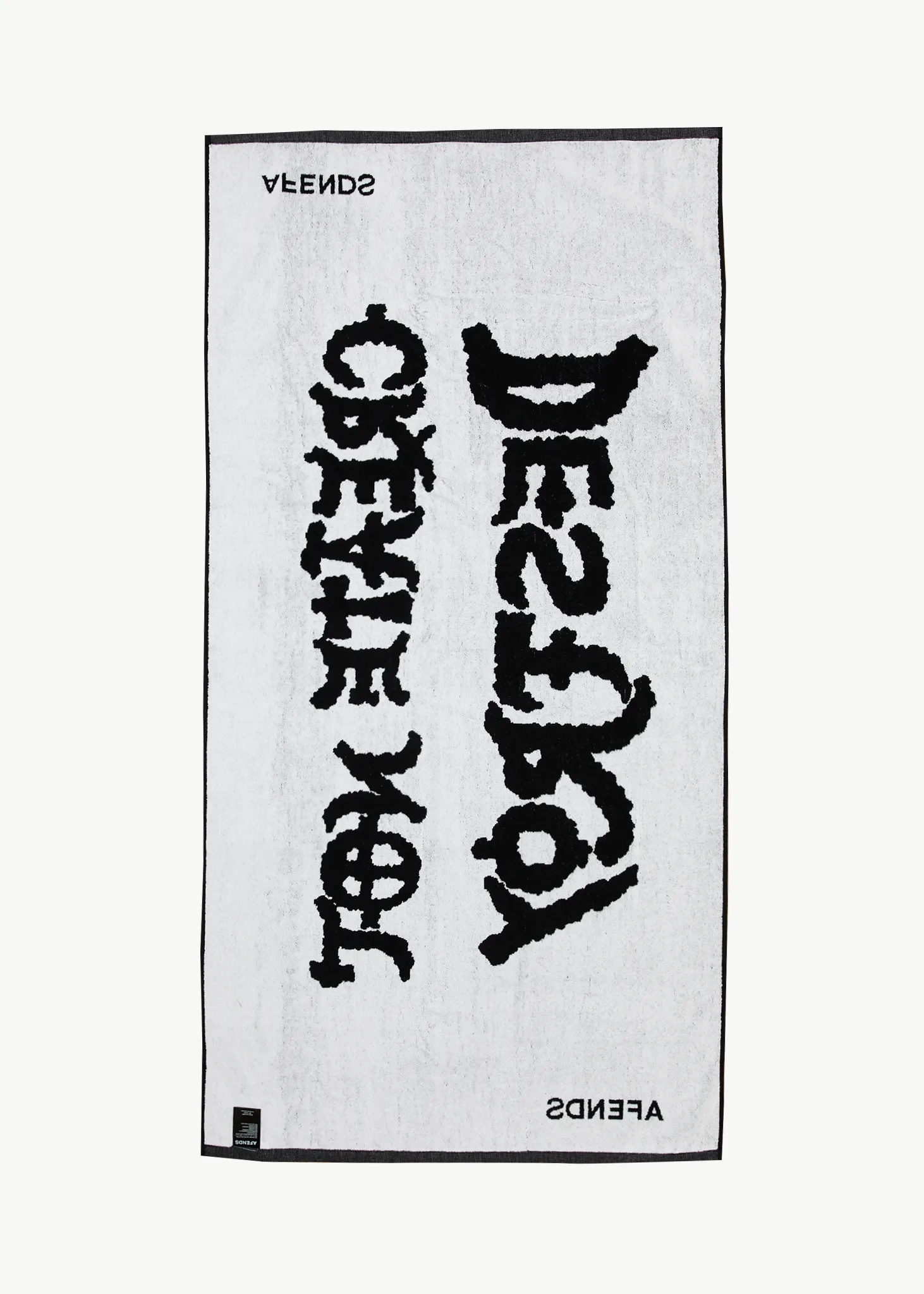 AFENDS Womens Afends - Beach Towel - Black
