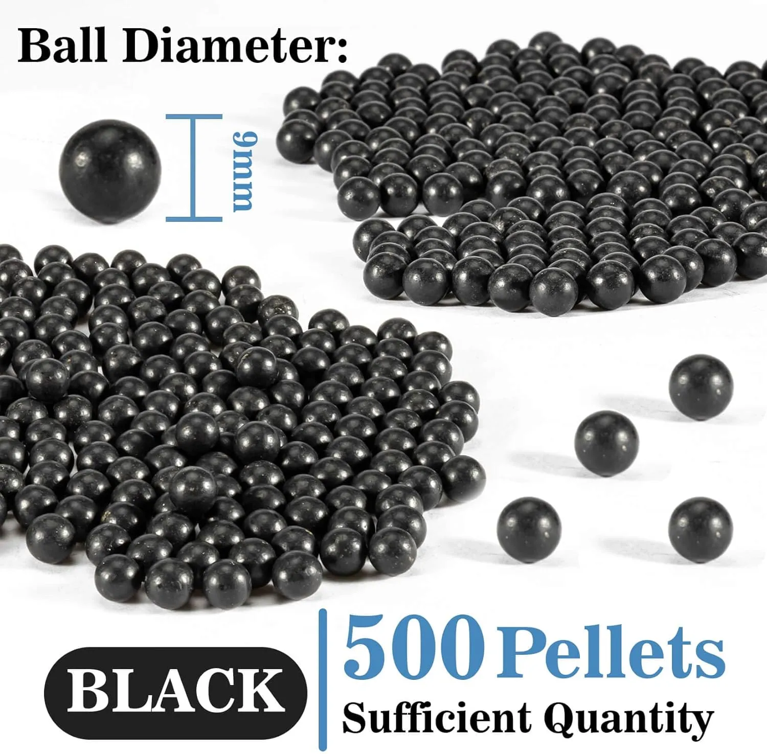 Clay Slingshot Ammo - Sukh Sling Shot Ammo Balls Biodegradable Professional Balls for Shooting and Hunting Target Practice (3/8 inch)
