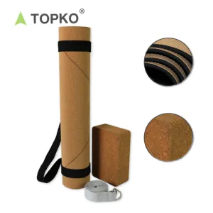 Cork Rubber Yoga Mat