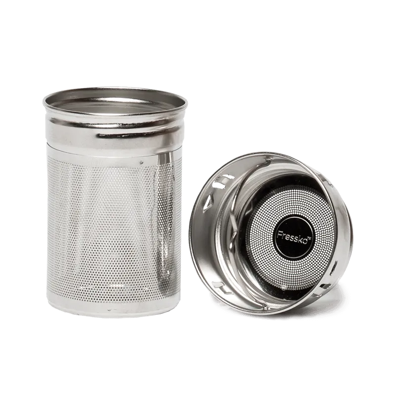 Double Walled Glass Flask with Tea Infuser | 500ml, Insulated, Leak-Proof