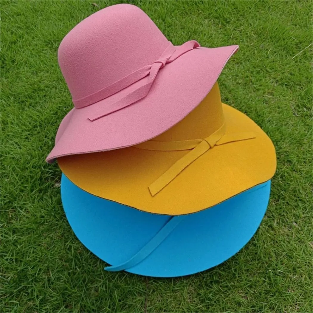 Dvbfufv Women Men Fedora Hat Women's Jazz Hat Women's Dome Sombrero Hat
