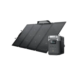 EcoFlow DELTA 2   110W Portable Solar Panel - Fast Charging, Solar Generator for Home Backup Power, Camping & RVs