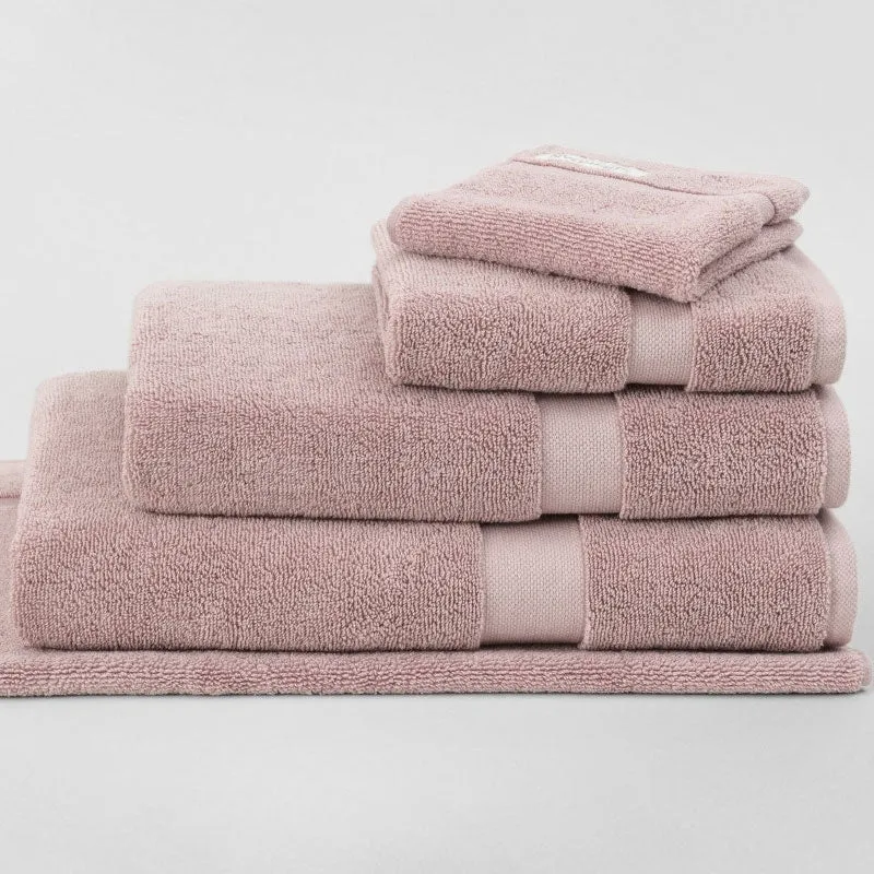 Eden Organic Cotton Lyocell Towel Collection Dusk by Sheridan