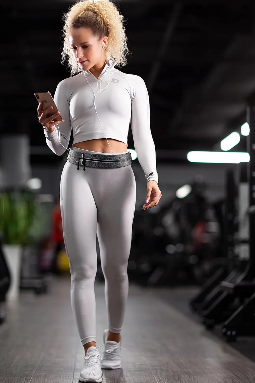 Fitgriff Running Belt for Men & Women - Secure Jogging Pouch for Phone, Keys & Essentials - For All Cell Phones