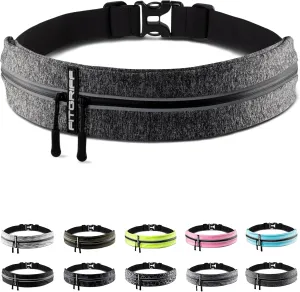 Fitgriff Running Belt for Men & Women - Secure Jogging Pouch for Phone, Keys & Essentials - For All Cell Phones