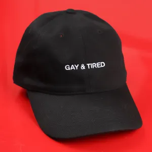 Gay & Tired Hat (Subtle version!)