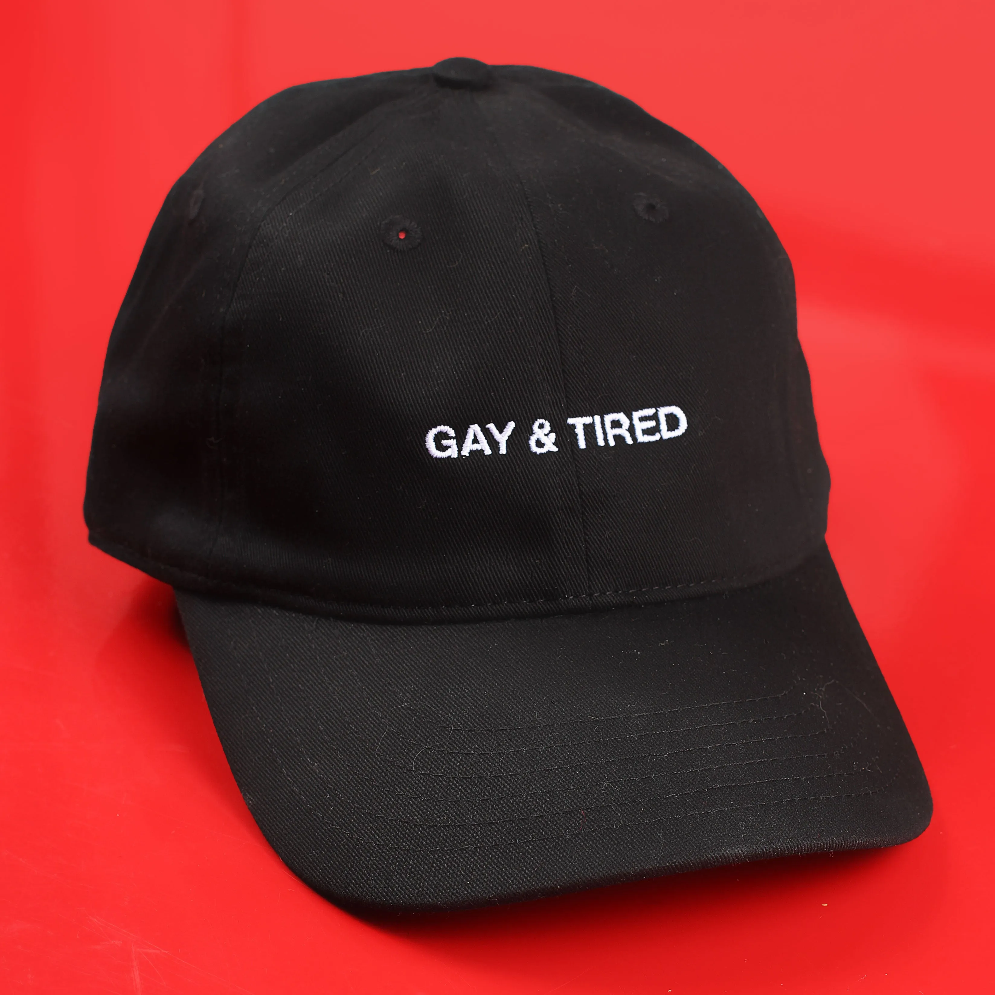 Gay & Tired Hat (Subtle version!)