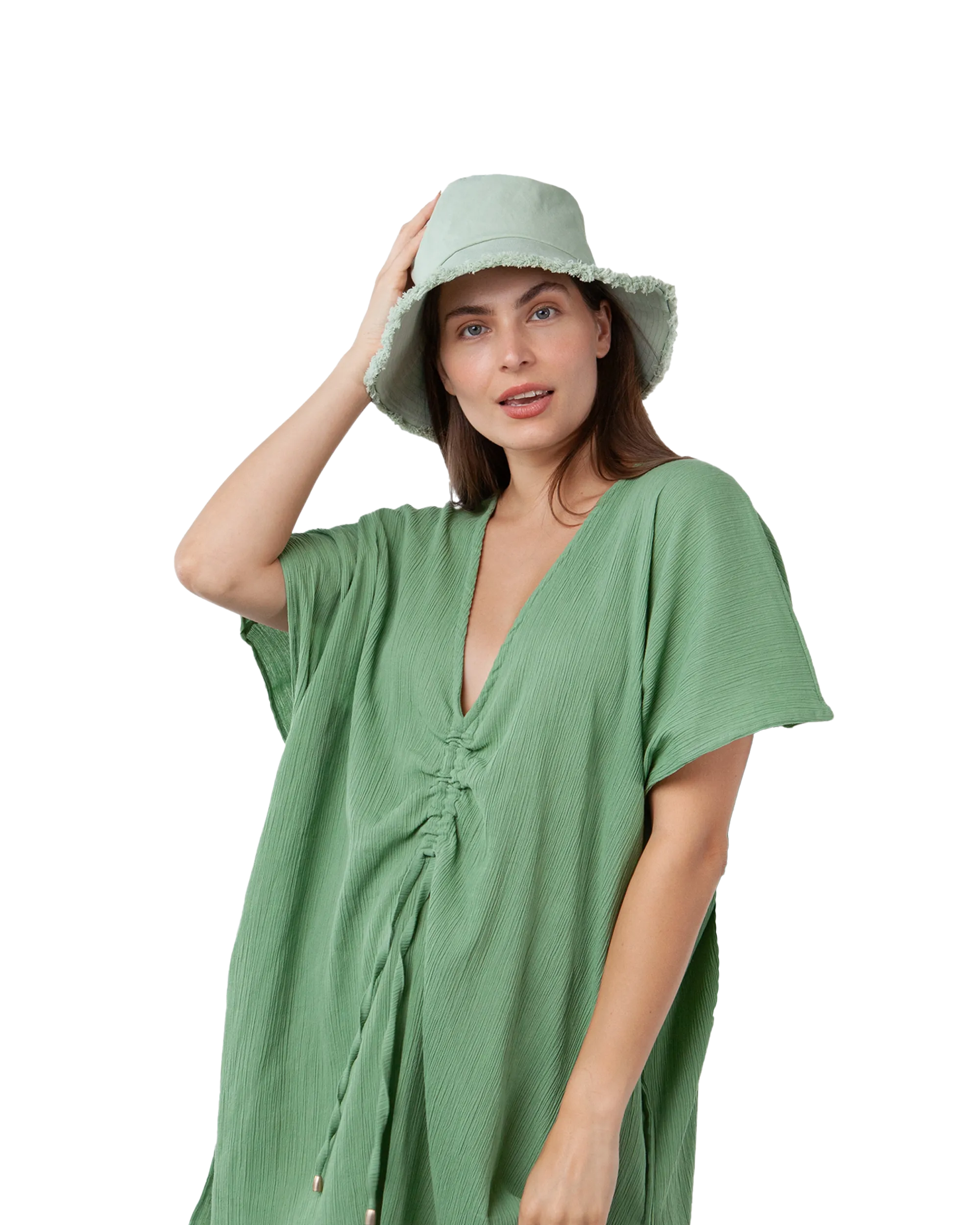 Huahina Bucket Hat in Sage