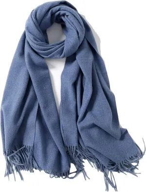 Jeelow Womens Pashmina Shawl Wrap Scarf - Elegant Dressy Evening Poncho Cape for Formal and Wedding Outfits