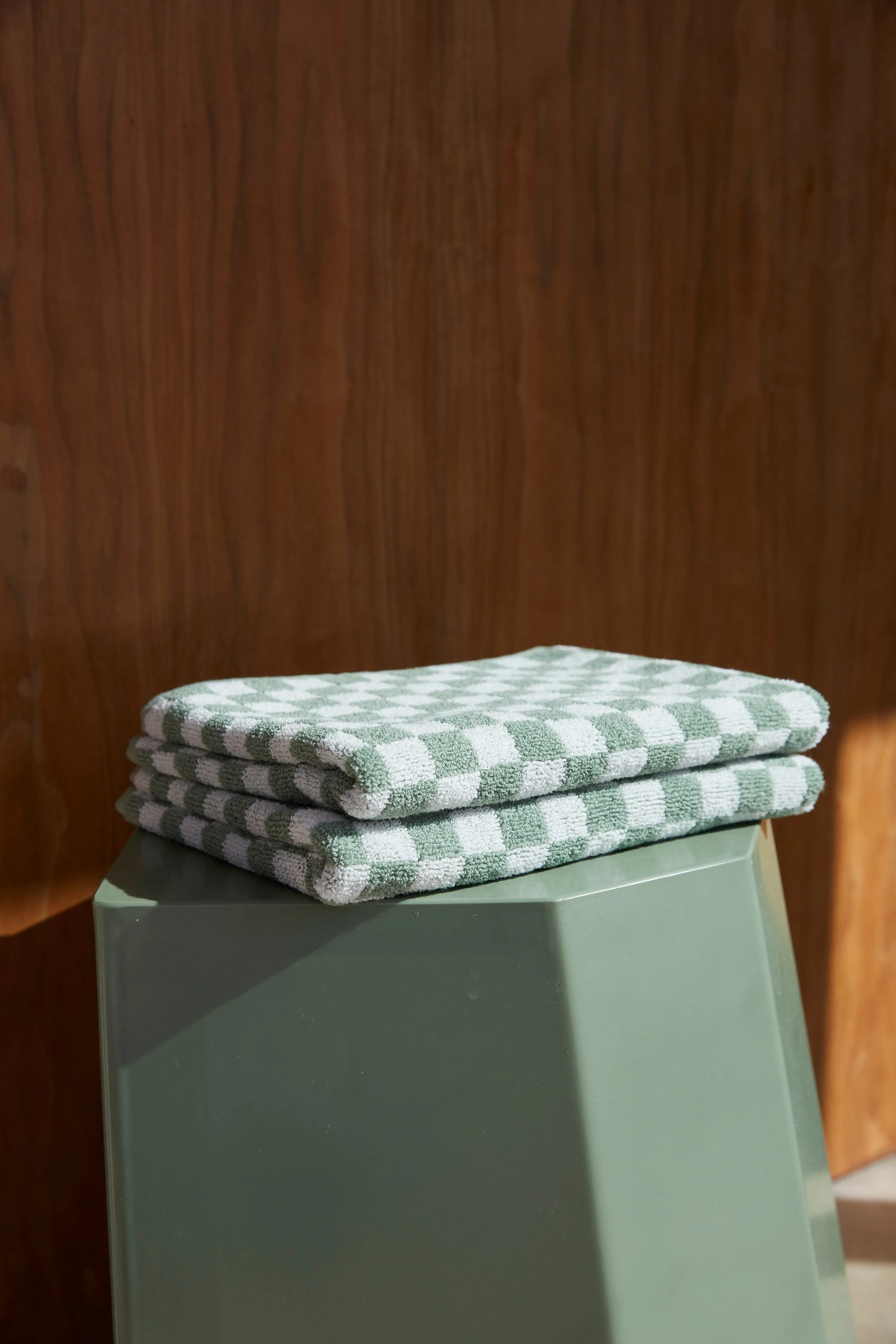 Josephine Hand Towel - Sage / Chalk