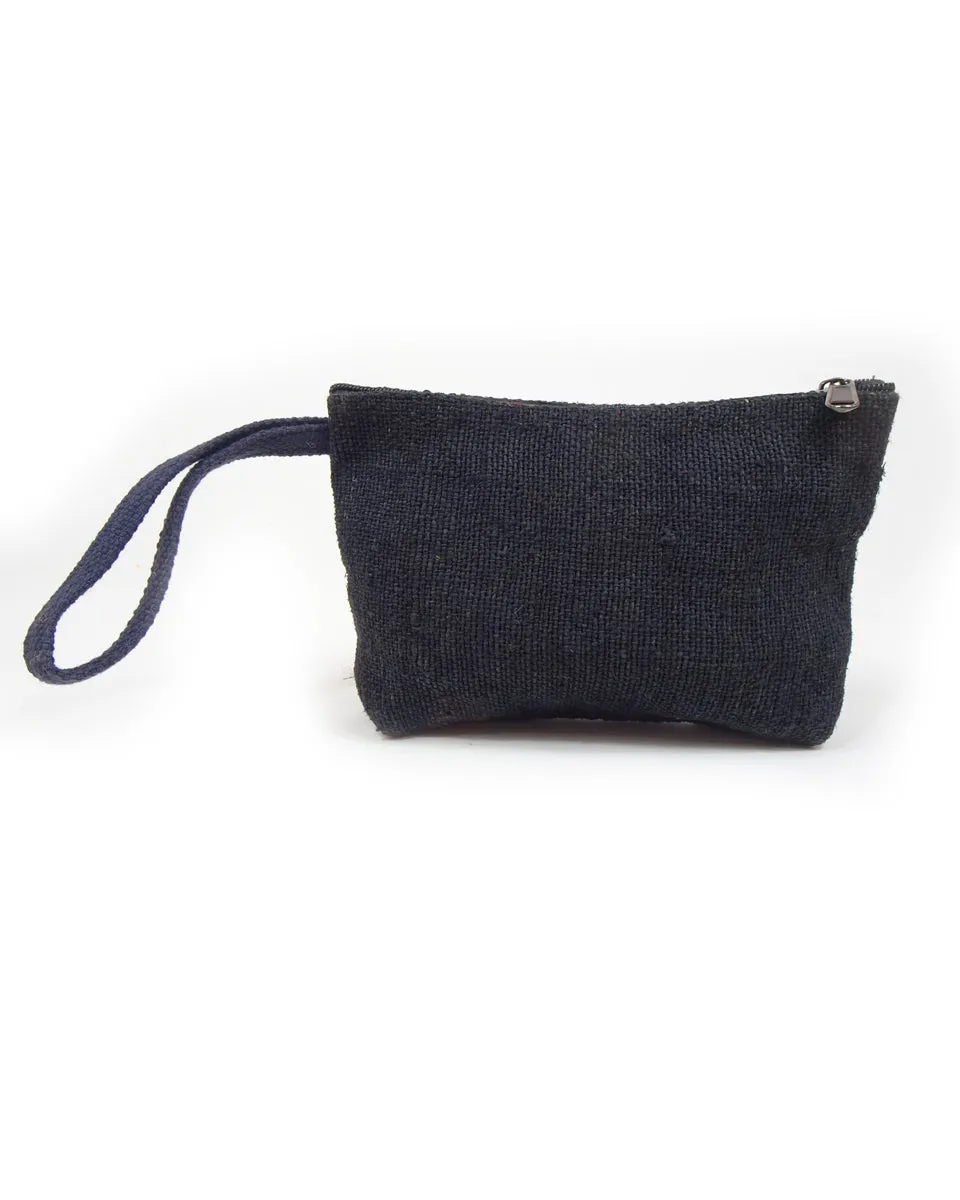 Large Hemp Wrist Pouch