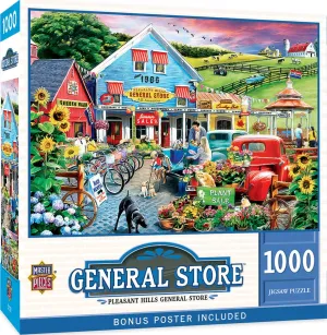 MasterPieces 1000 Piece Jigsaw Puzzle for Adults, Family, Or Youth - Pleasant Hills General Store - 19.25"x26.75"