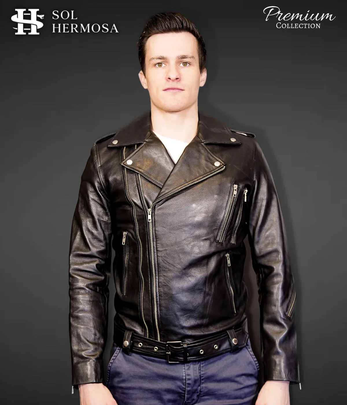 Men's Snake Leather Jacket - Hermes
