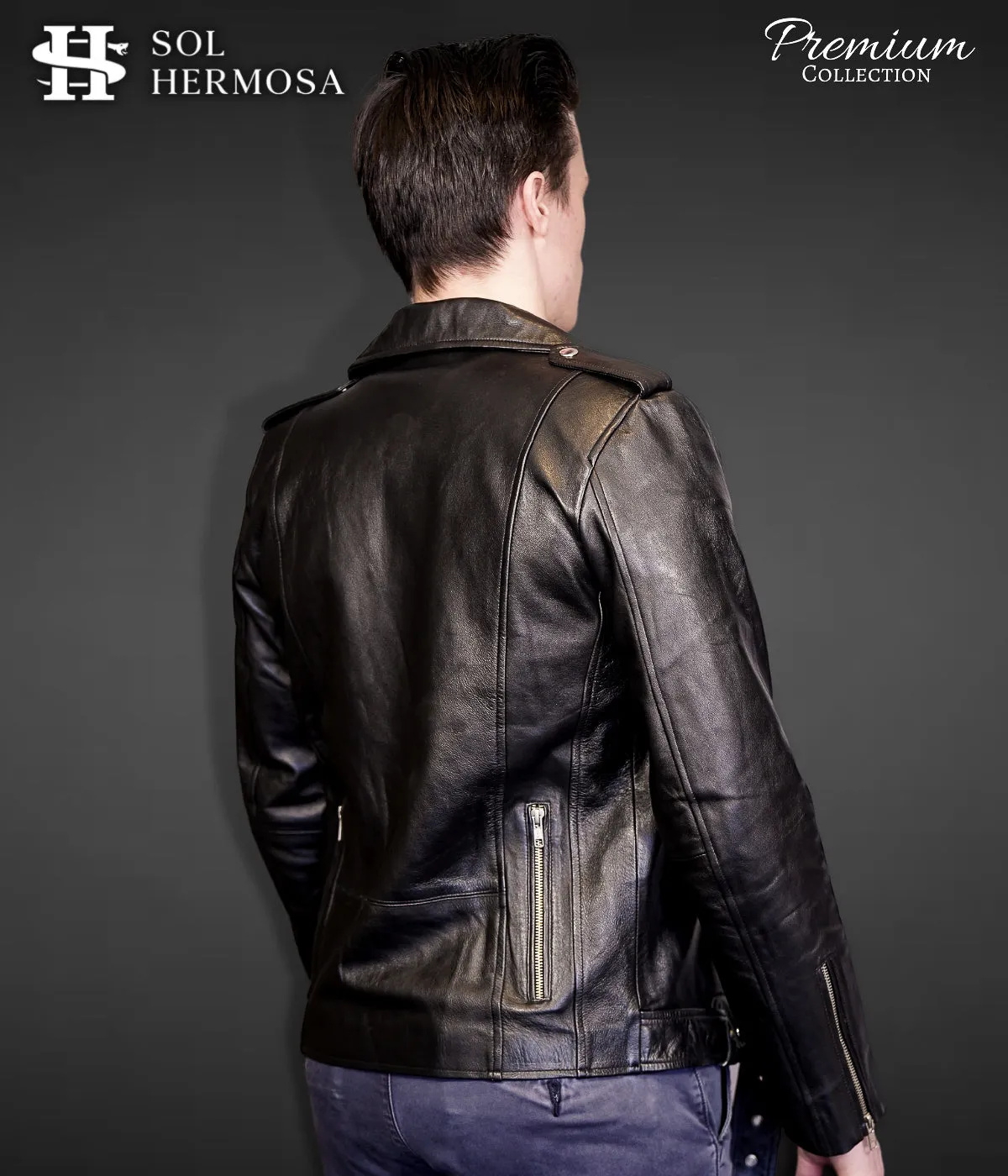 Men's Snake Leather Jacket - Hermes