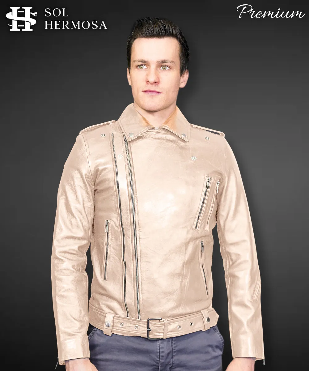 Men's Snake Leather Jacket - Hermes