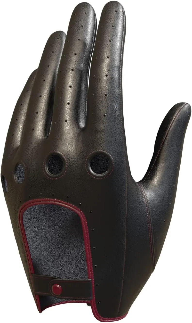 MGGMOKAY Women's Leather Driving Gloves Touchscreen Thin Soft Sheepskin Motorcycle Riding Gloves Unlined