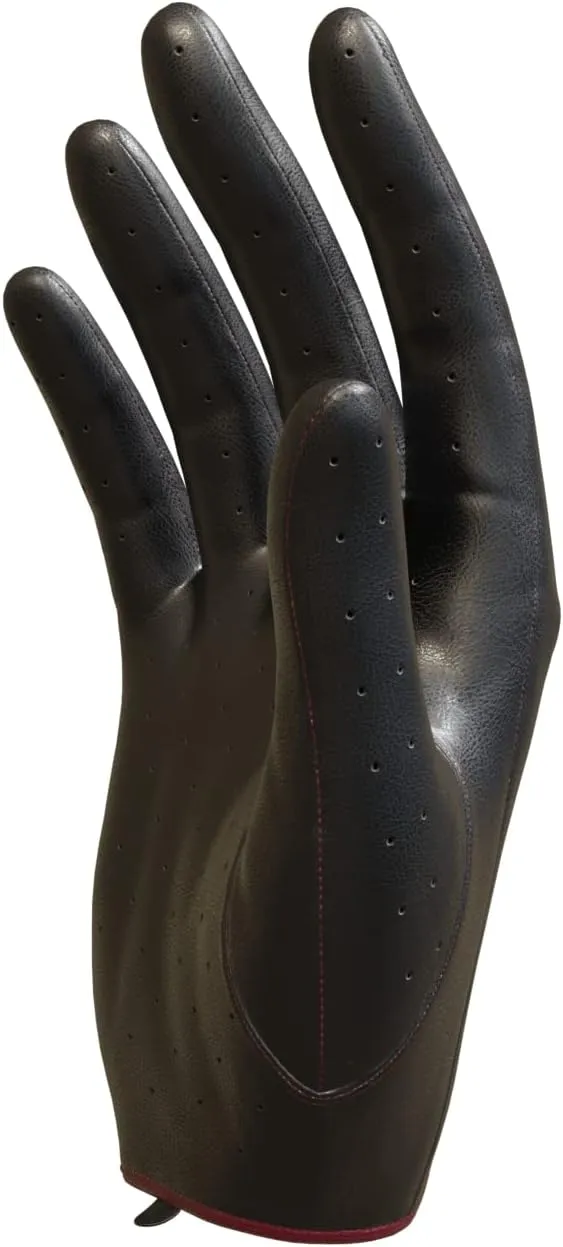 MGGMOKAY Women's Leather Driving Gloves Touchscreen Thin Soft Sheepskin Motorcycle Riding Gloves Unlined