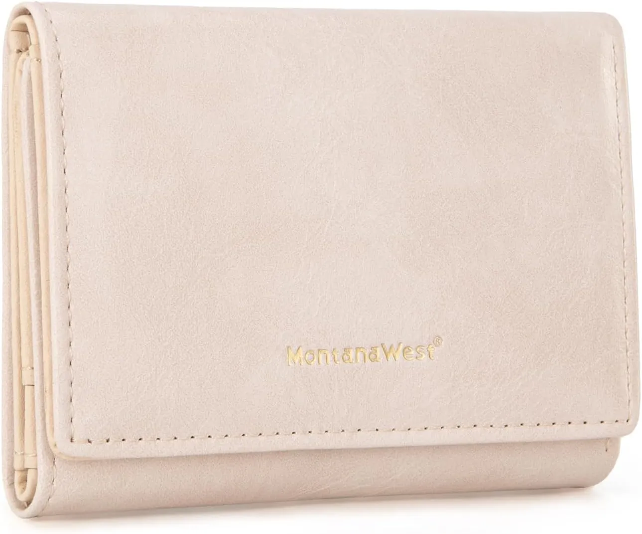 Montana West Small Wallet Women Trifold RFID Credit Card Holder Slim Womens Pocket Wallet with ID Window
