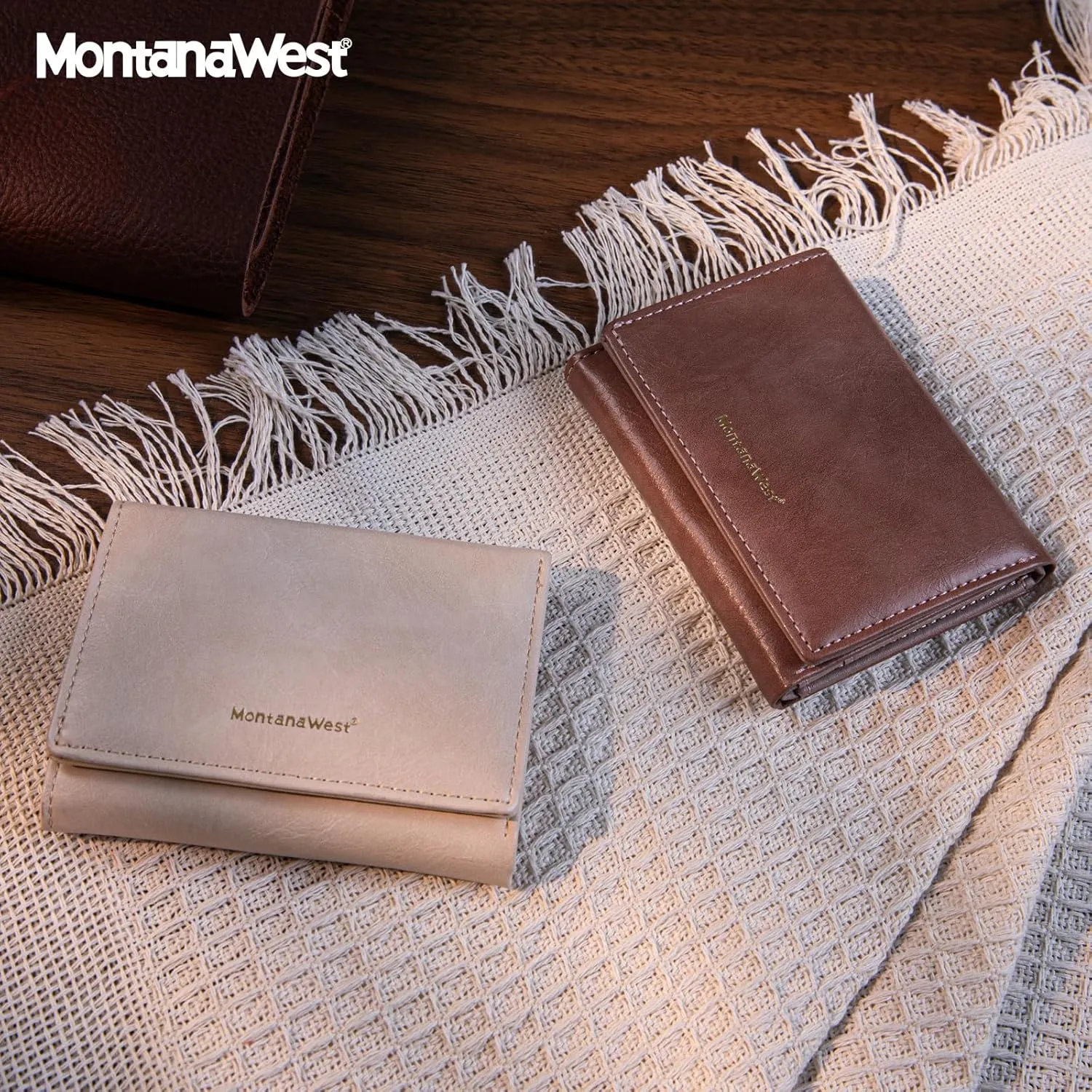 Montana West Small Women Wallet Womens Slim Wallet RFID Blocking Wallet Minimalist Wallet for Women 2024 with ID Window