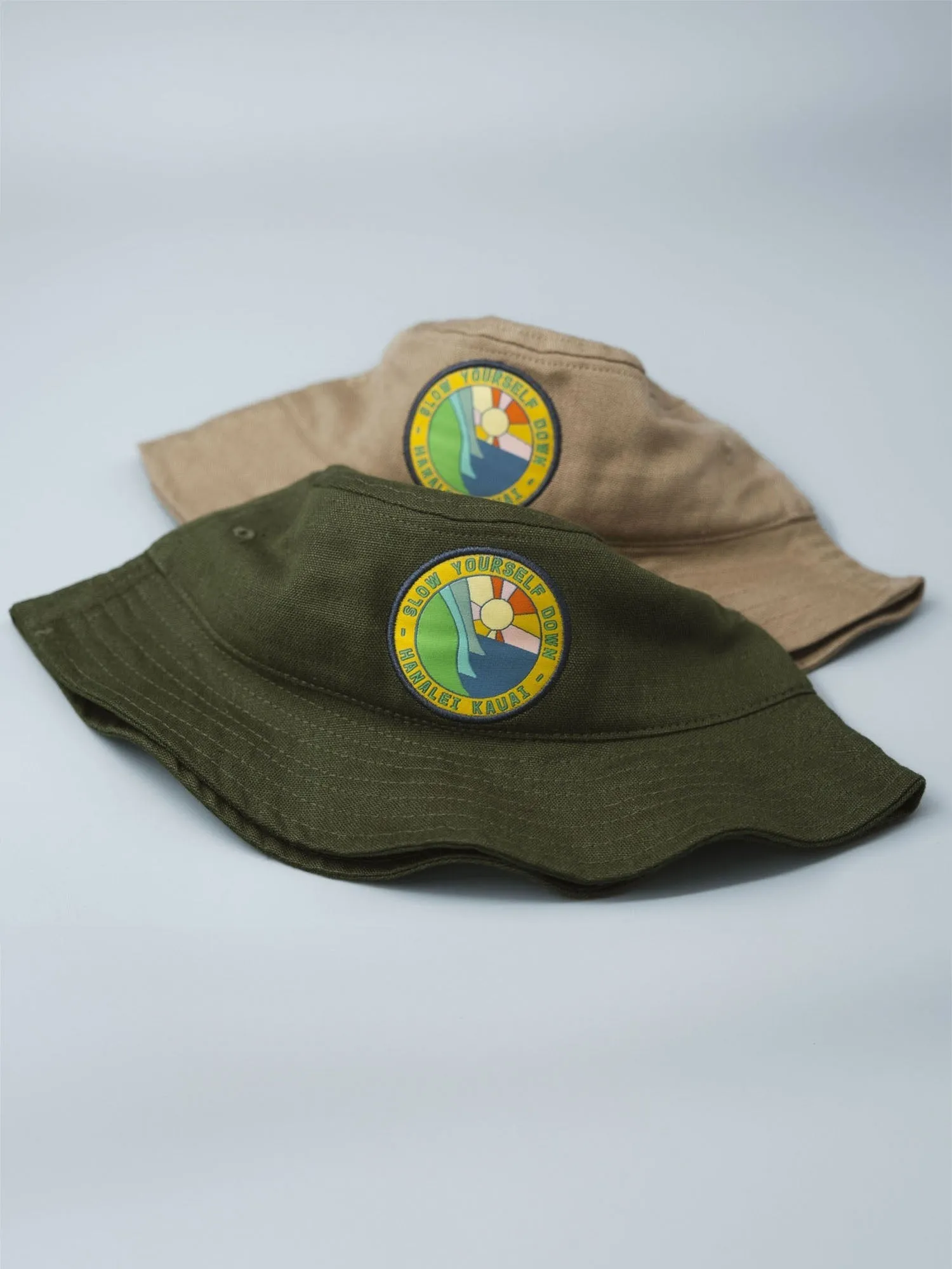 Napali Coast Hemp Bucket Hat