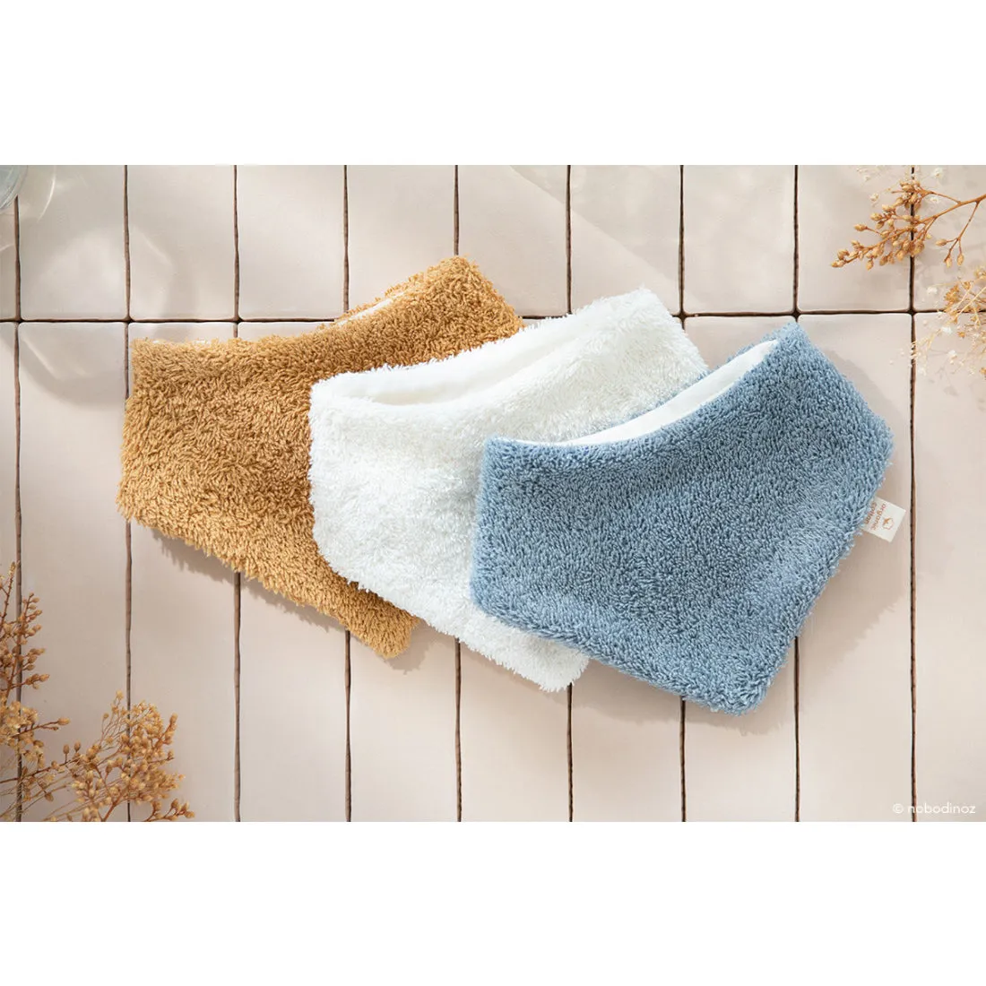 nobodinoz So Cute Newborn Bandana Blue