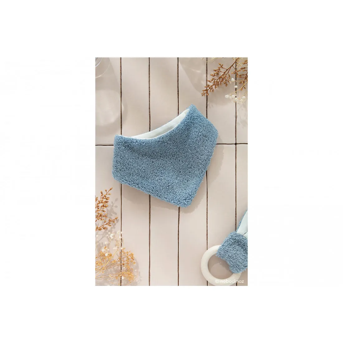 nobodinoz So Cute Newborn Bandana Blue