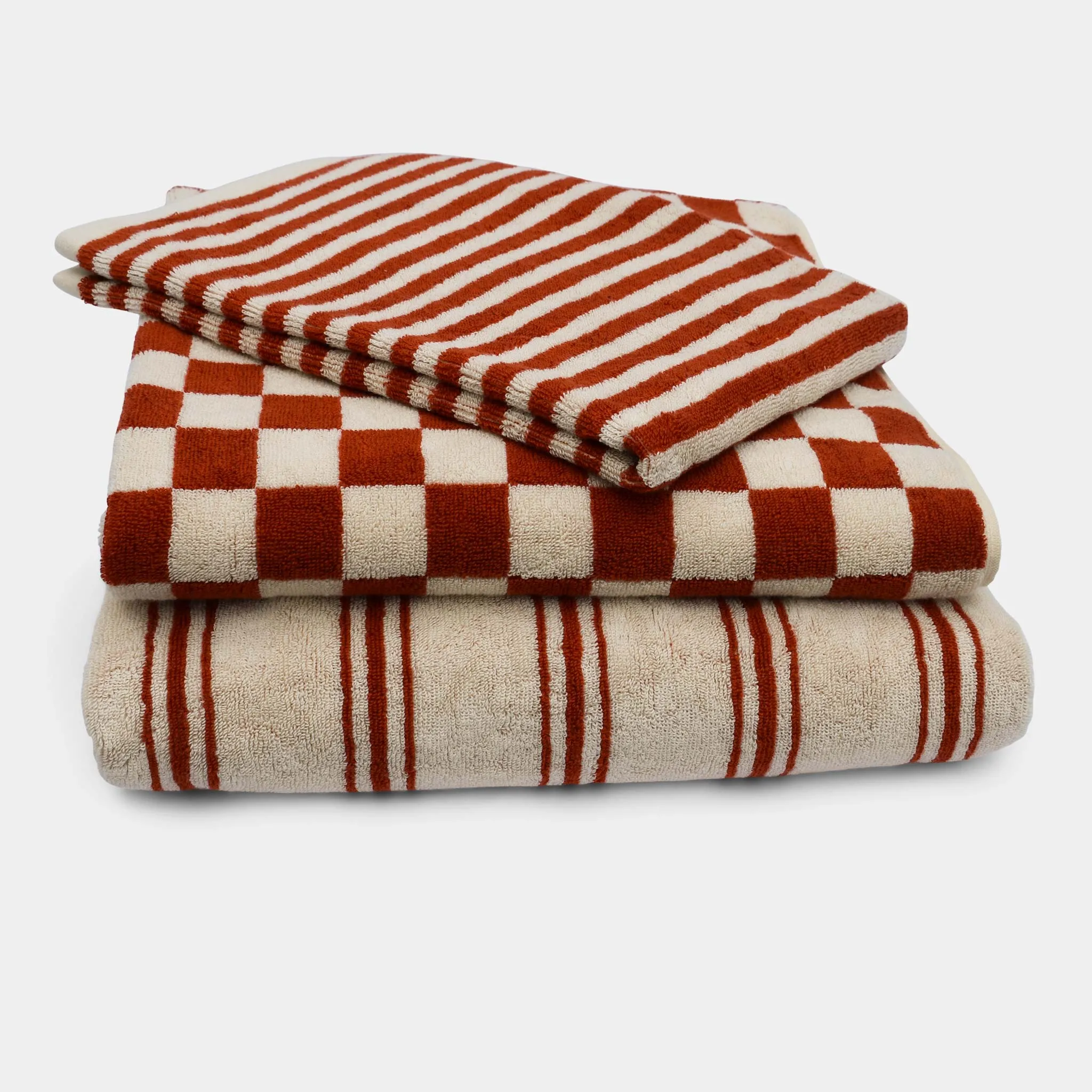 Organic Bath Sheet, Stripe