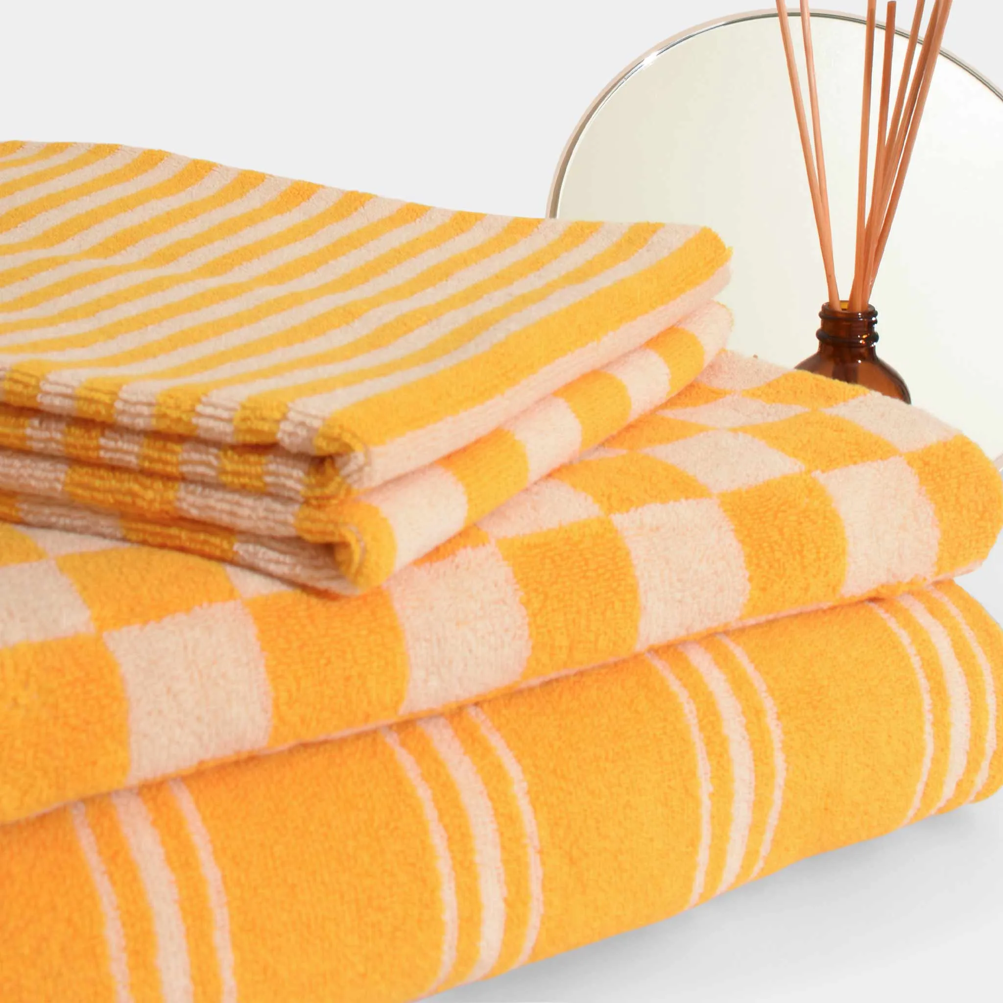 Organic Bath Sheet, Stripe