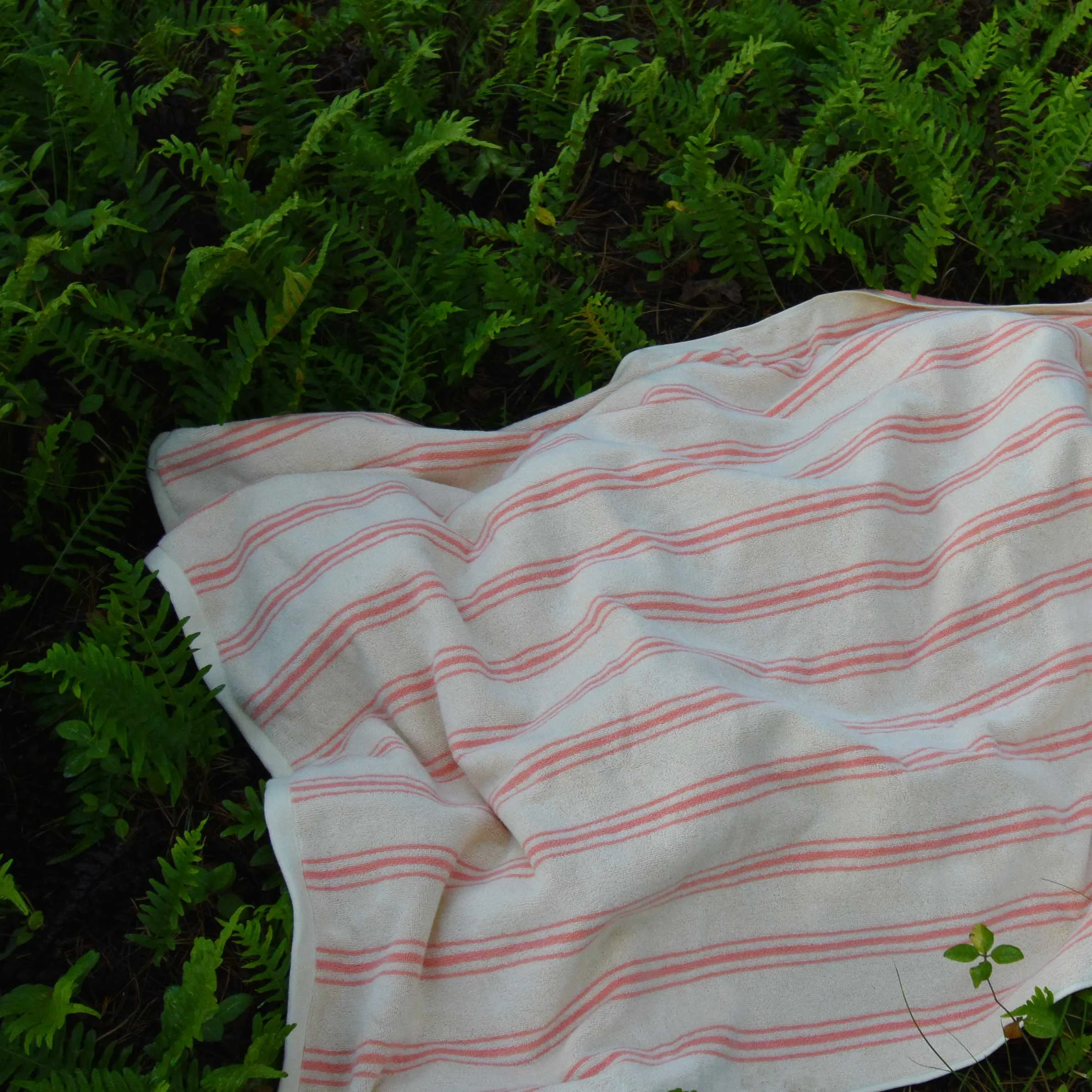 Organic Bath Sheet, Stripe