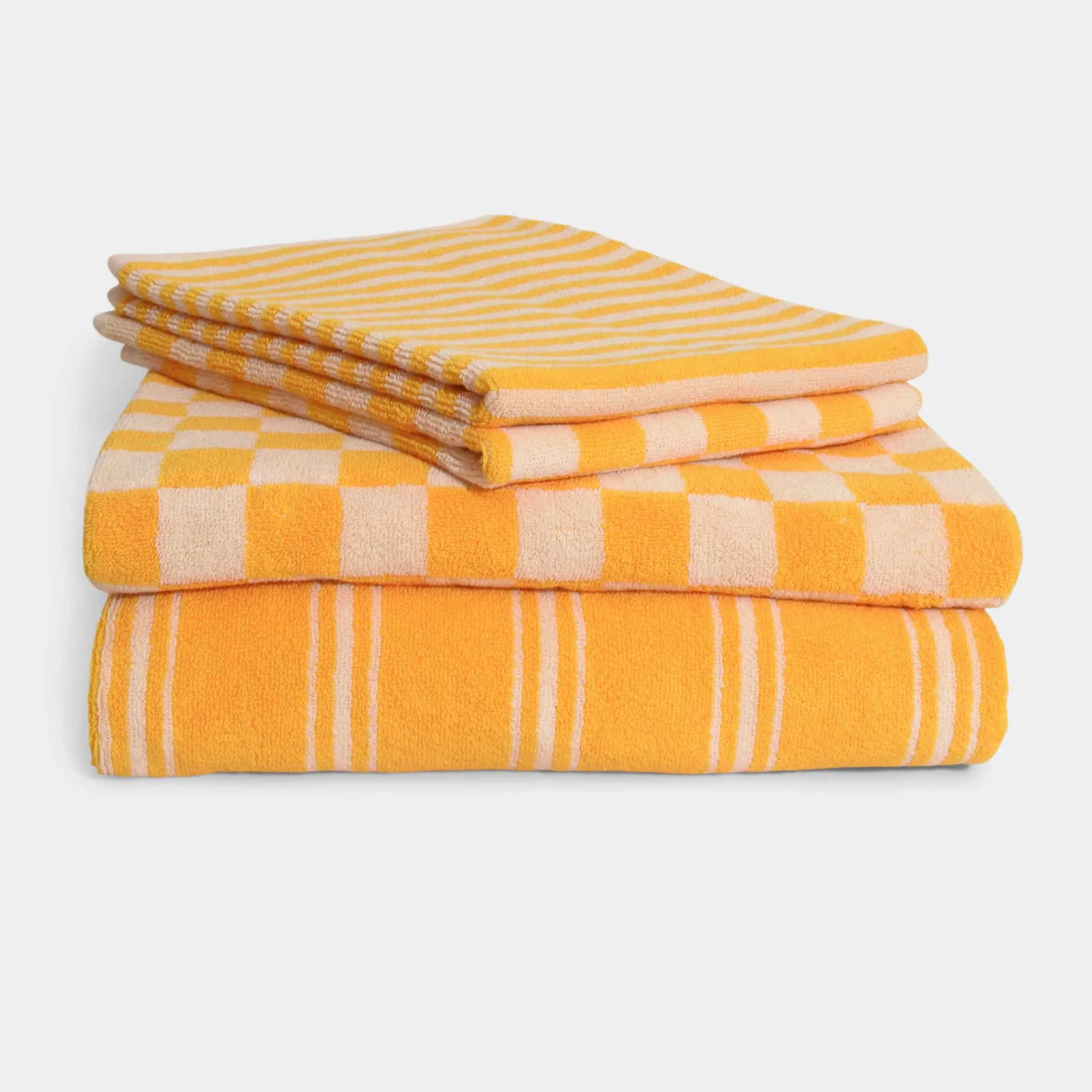 Organic Bath Sheet, Stripe