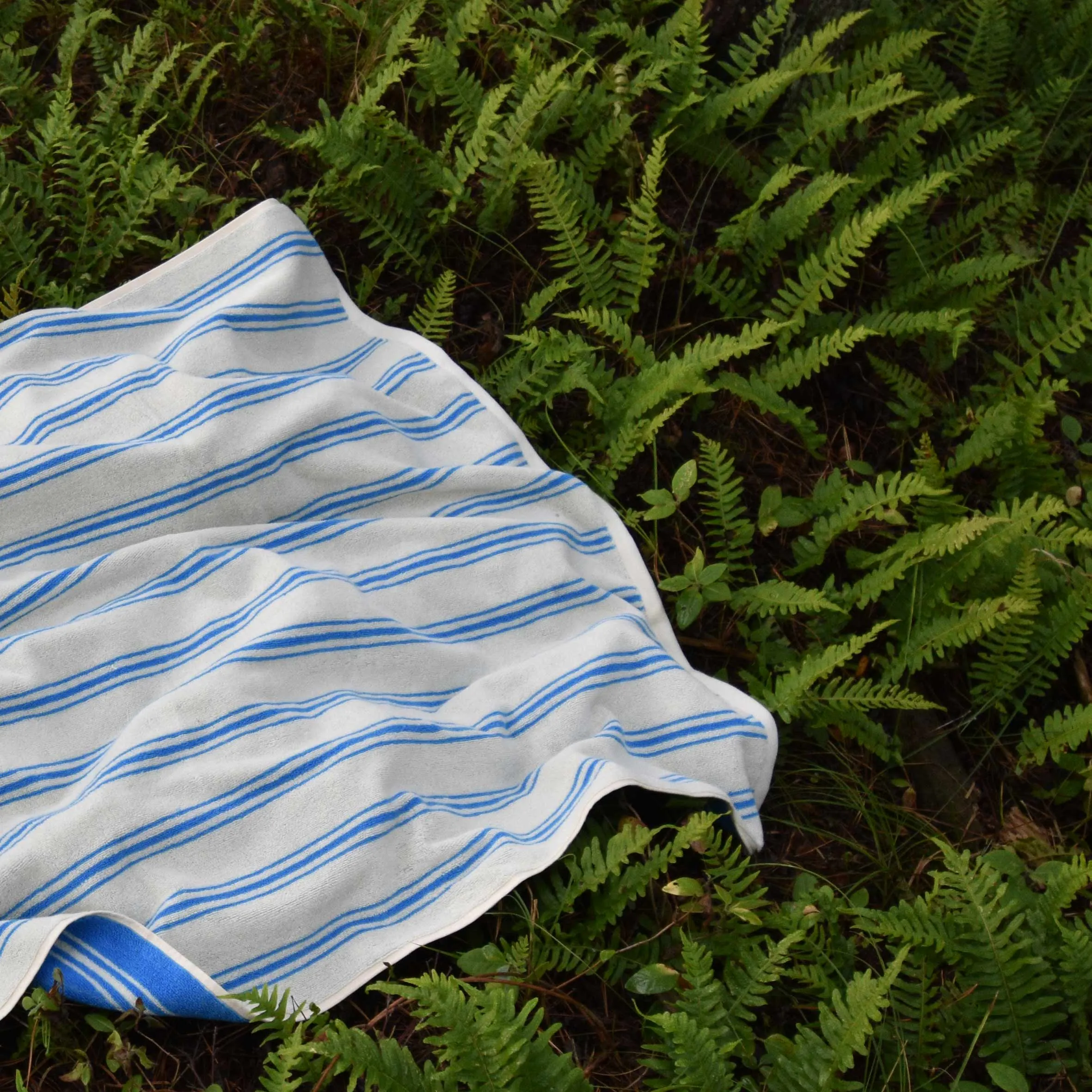 Organic Bath Sheet, Stripe