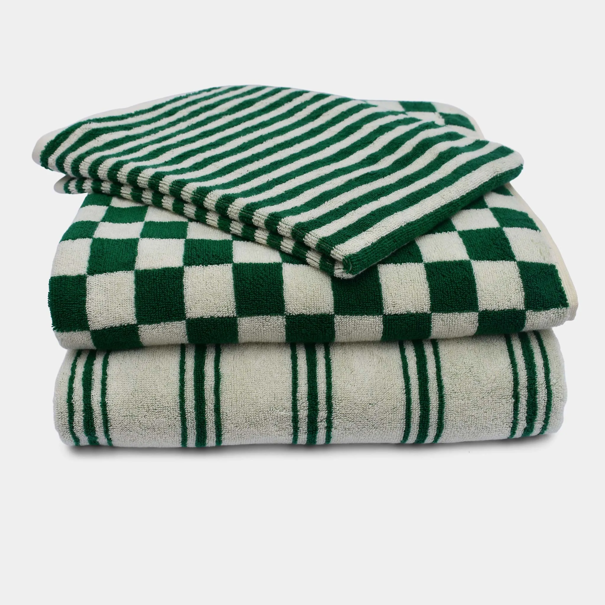 Organic Bath Sheet, Stripe