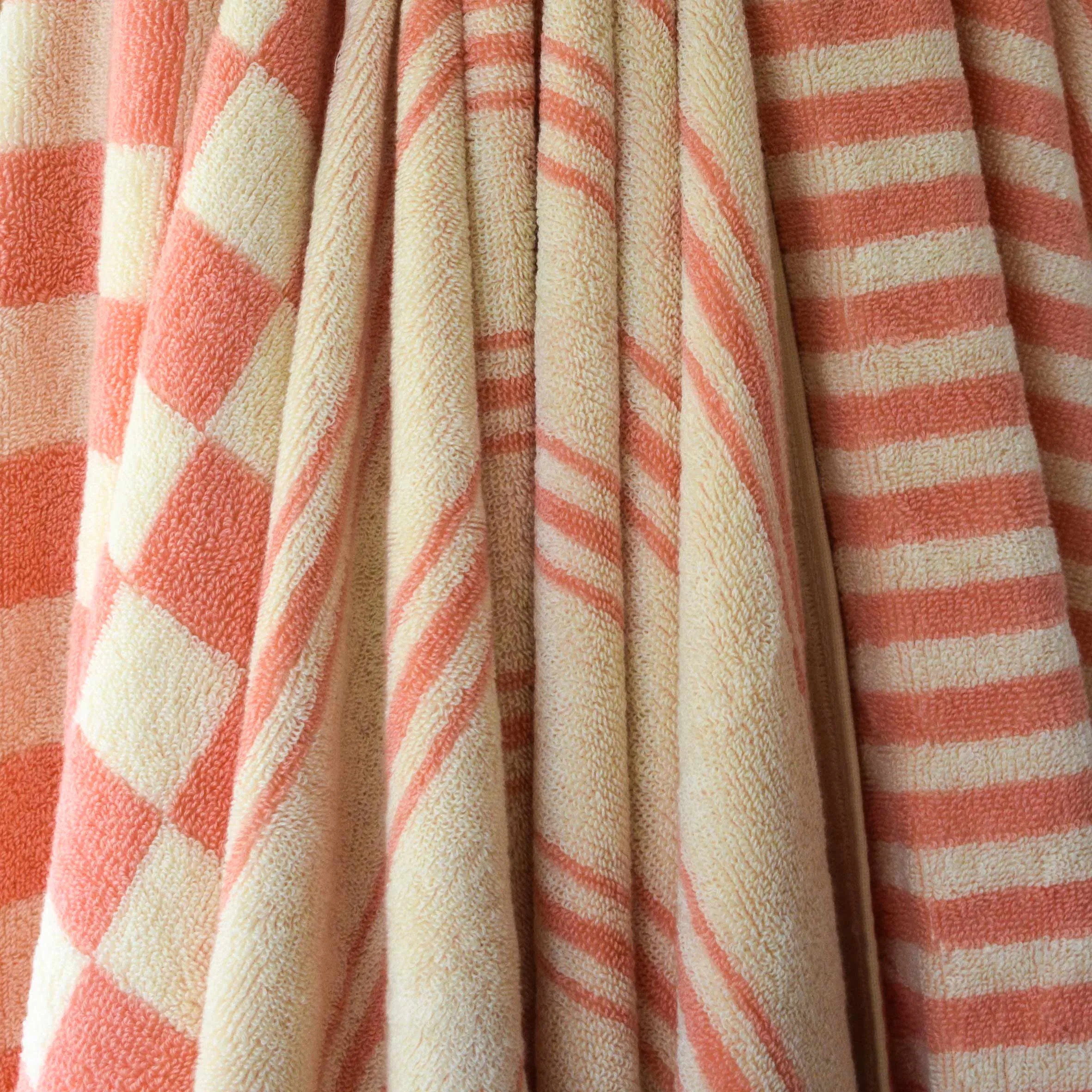 Organic Bath Sheet, Stripe