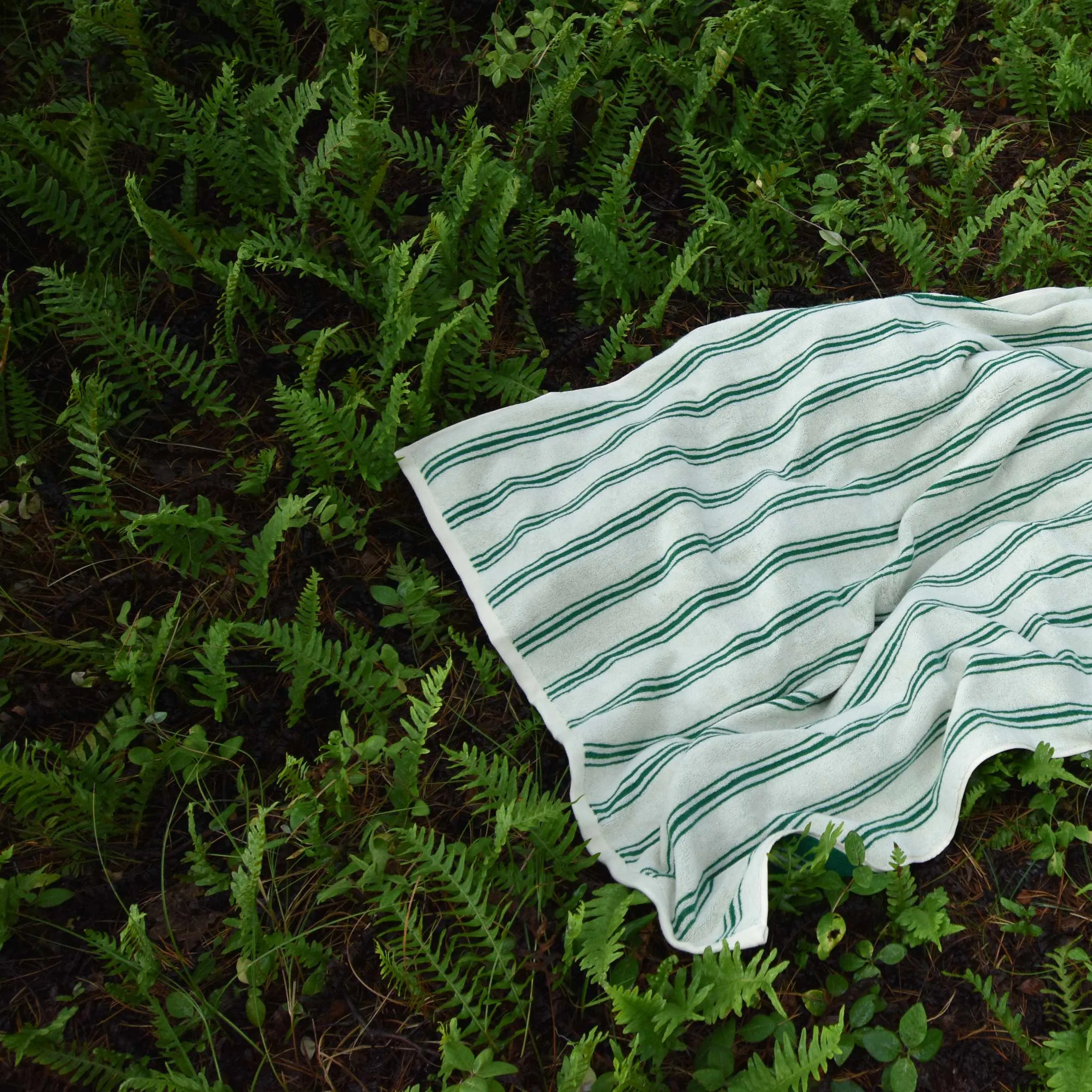 Organic Bath Sheet, Stripe
