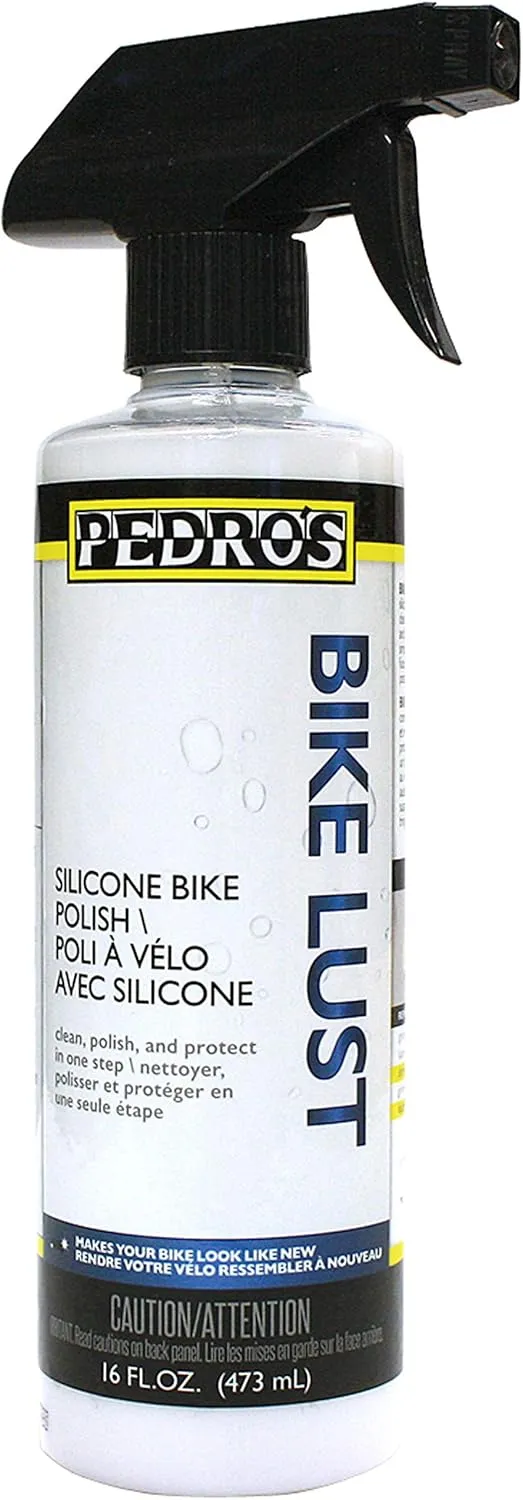 Pedro's, Bike Lust, Bike Polish, 16oz/475ml, White