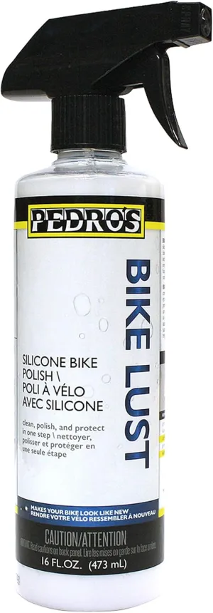 Pedro's, Bike Lust, Bike Polish, 16oz/475ml, White