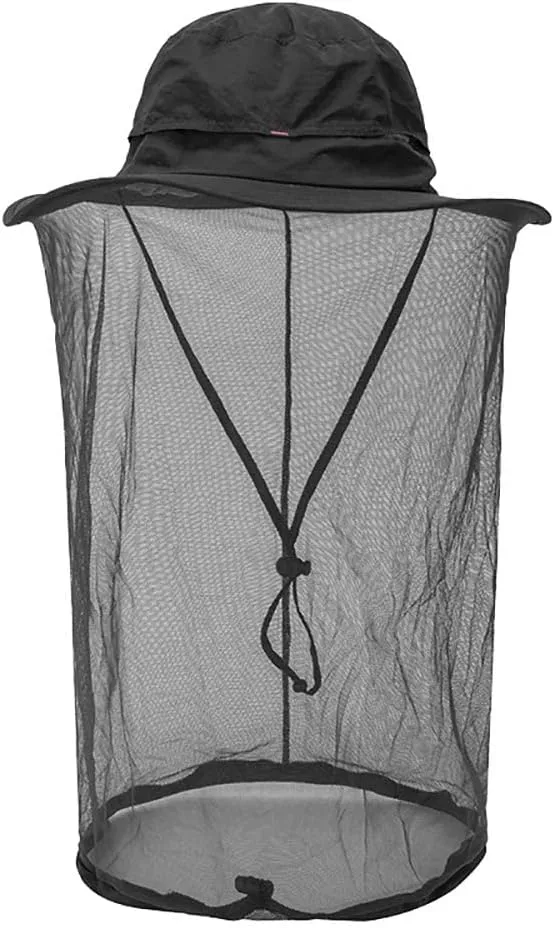Peicees Head Net Hat for Men Women Adventure Fishing Hat Safari Hat for Hunting Camping Hiking