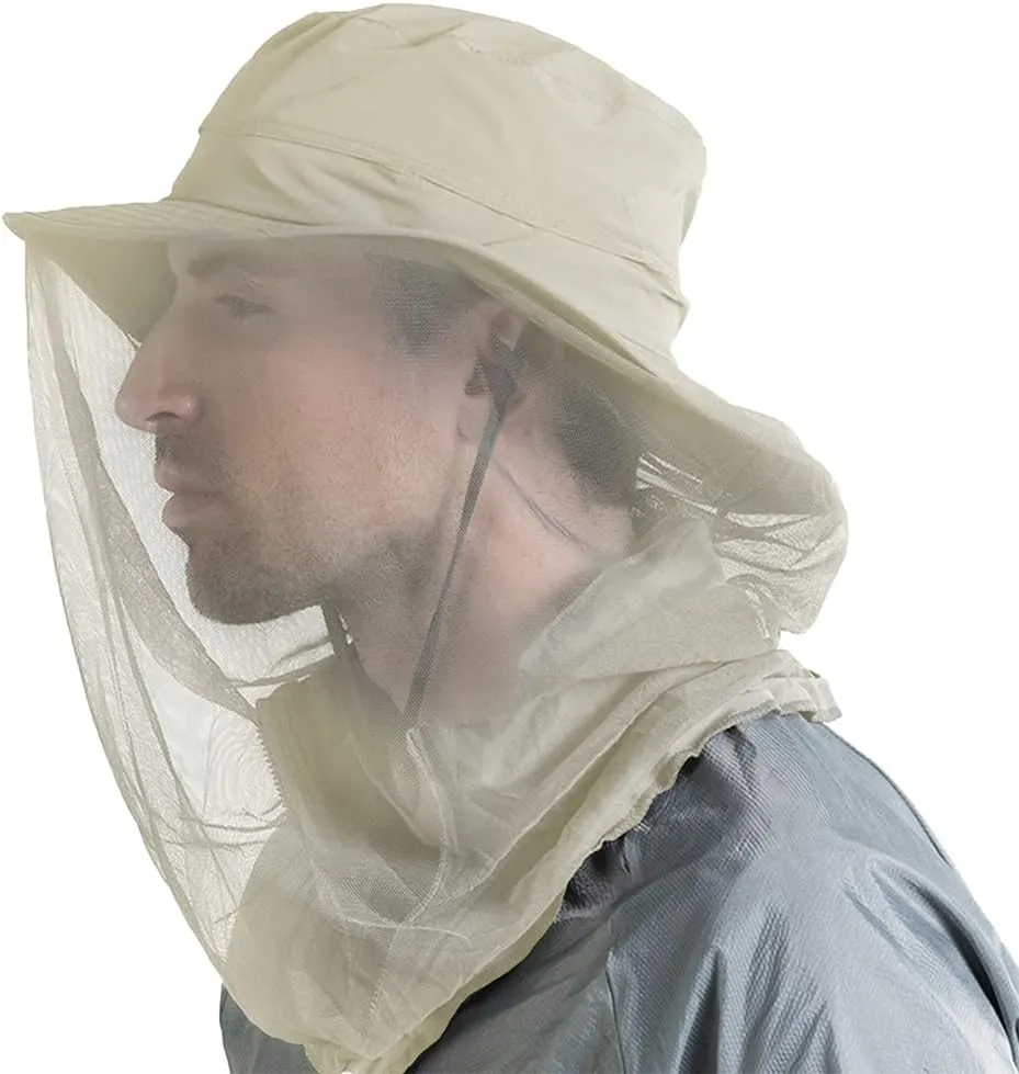Peicees Head Net Hat for Men Women Adventure Fishing Hat Safari Hat for Hunting Camping Hiking