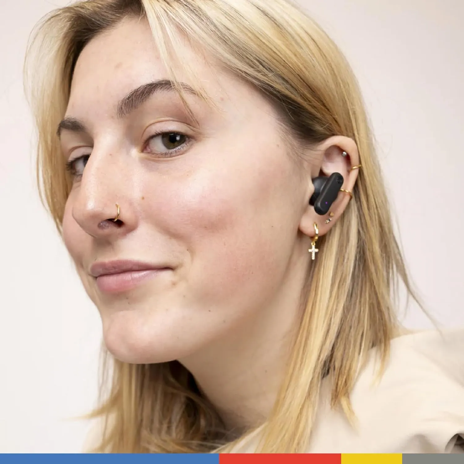 Skullcandy Smokin Buds Wireless Earbuds, Bluetooth Headphones, Noise Isolating Fit, Up to 20 Hours Battery, IPX4 Sweat and Water Resistant, Microphone for iPhone Android - True Black