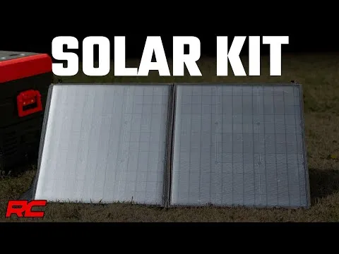 Solar Panel Recharge Kit for 50L Portable Refrigerator/Freezer