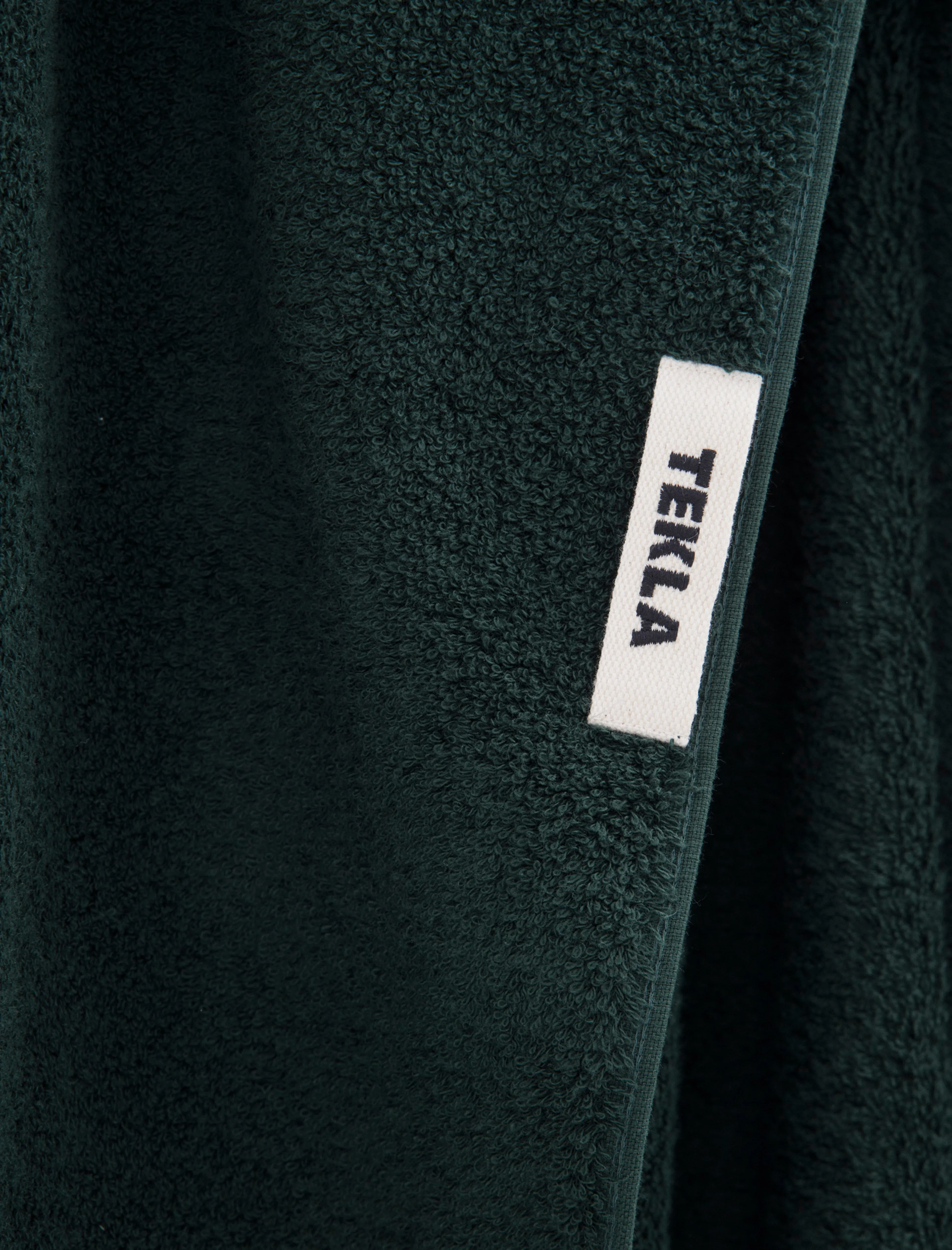 Terry Towel Solid Forest Green