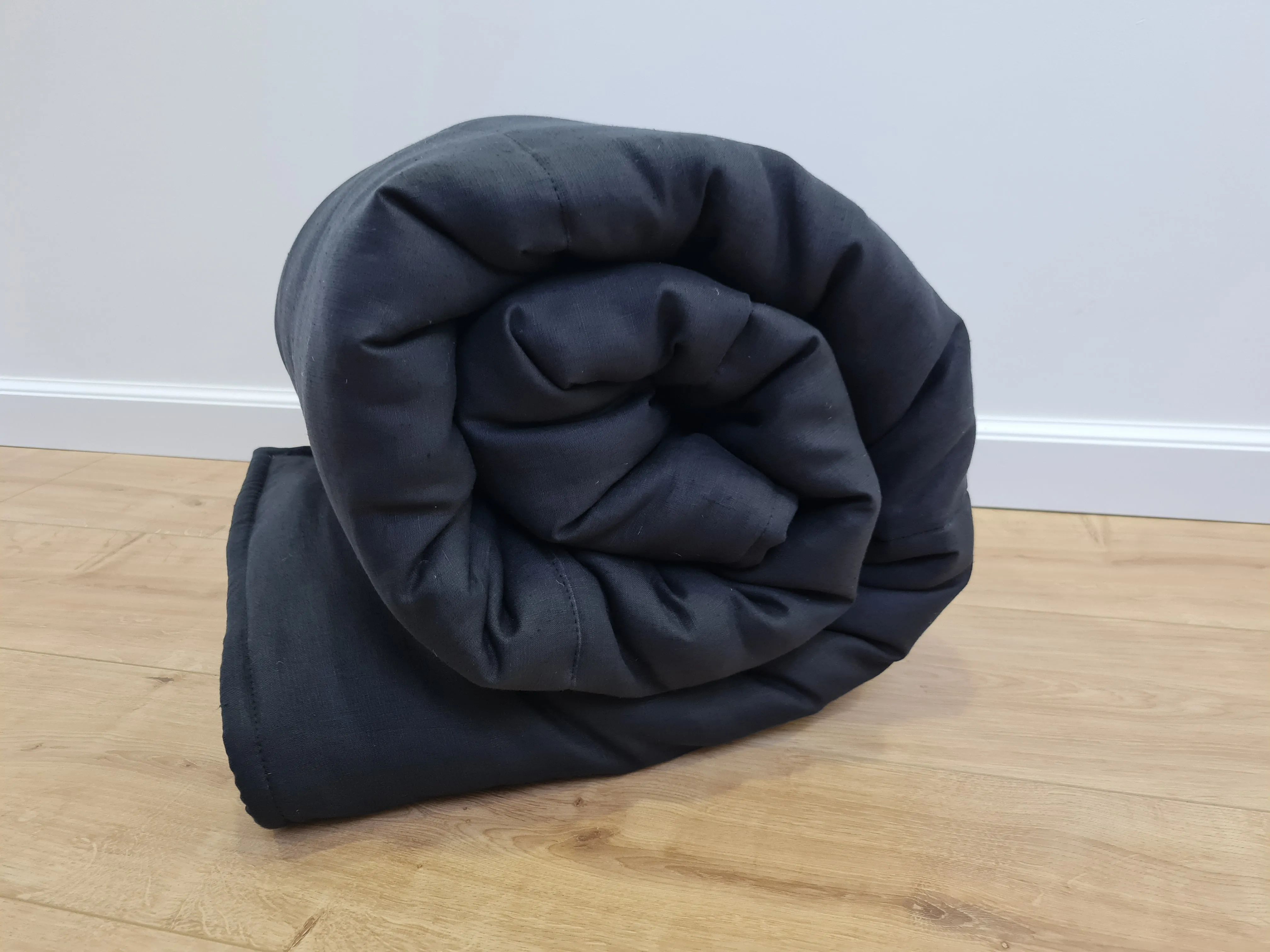 Thick HEMP Sleeping bag HEMP fabric filled organic Hemp fiber filling - Hemp sleep bag / blanket quilt, hand made