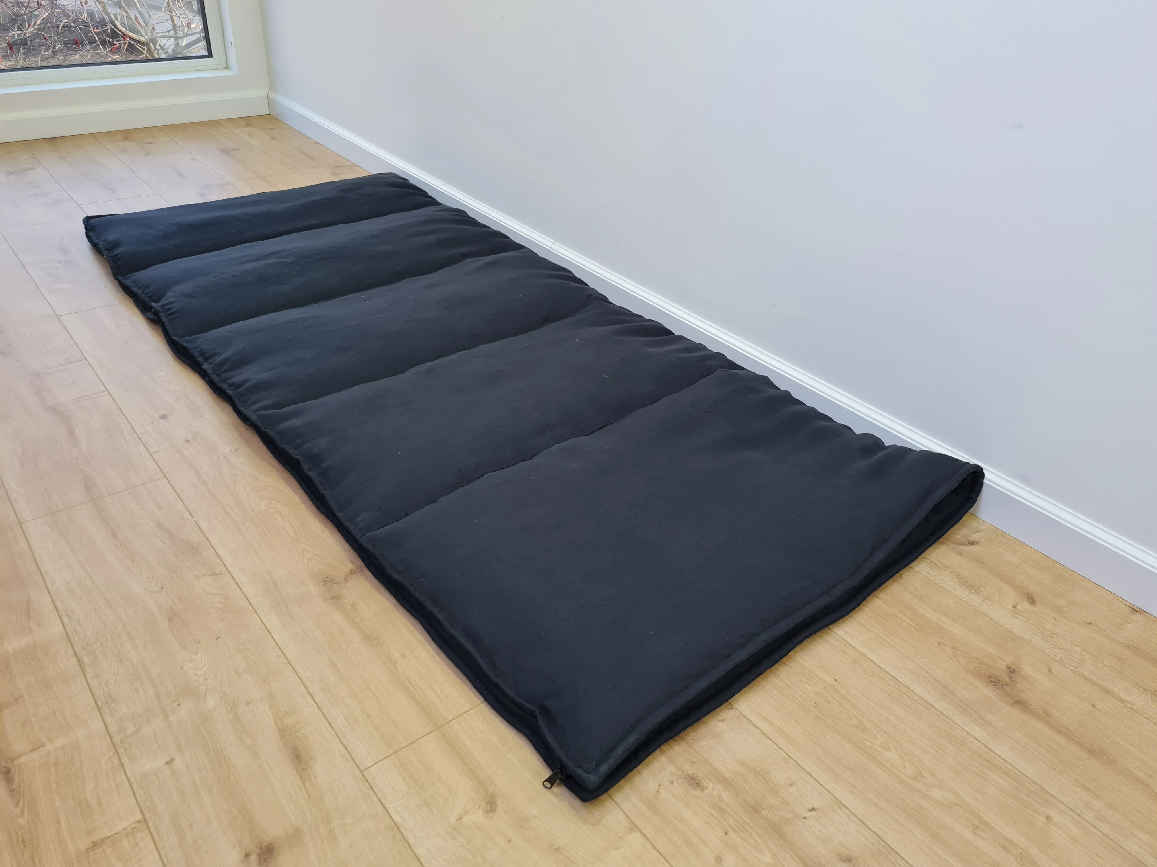 Thick HEMP Sleeping bag HEMP fabric filled organic Hemp fiber filling - Hemp sleep bag / blanket quilt, hand made