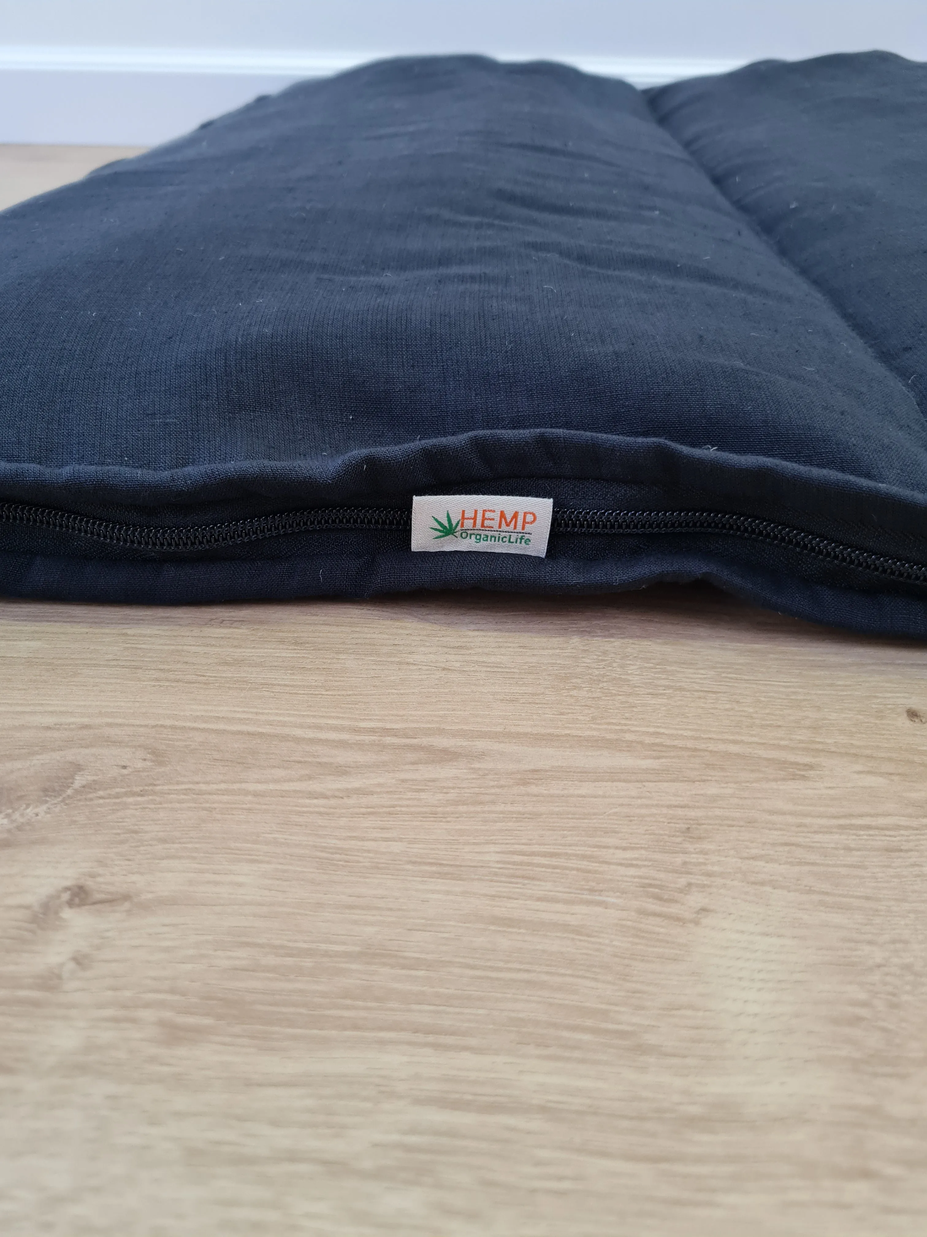 Thick HEMP Sleeping bag HEMP fabric filled organic Hemp fiber filling - Hemp sleep bag / blanket quilt, hand made