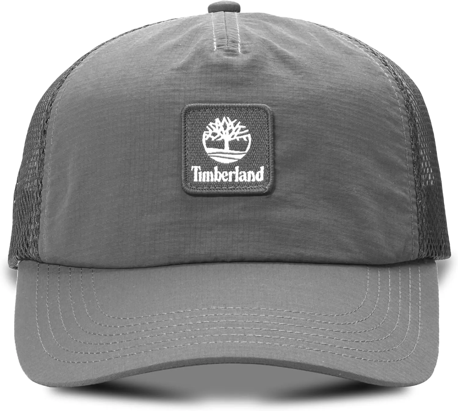 Timberland Trucker Hat, Soft Structured Baseball Cap, Adjustable Mesh Back, Curved Brim, Breathable & Lightweight  One Size