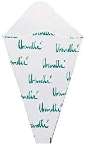Urinelle Disposable Urinelles and Biodegradable Cone - 48 Pack