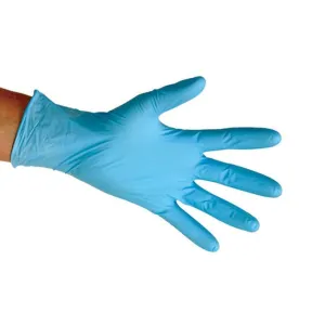 Vinyl PF Gloves Blue Extra Large box of 100