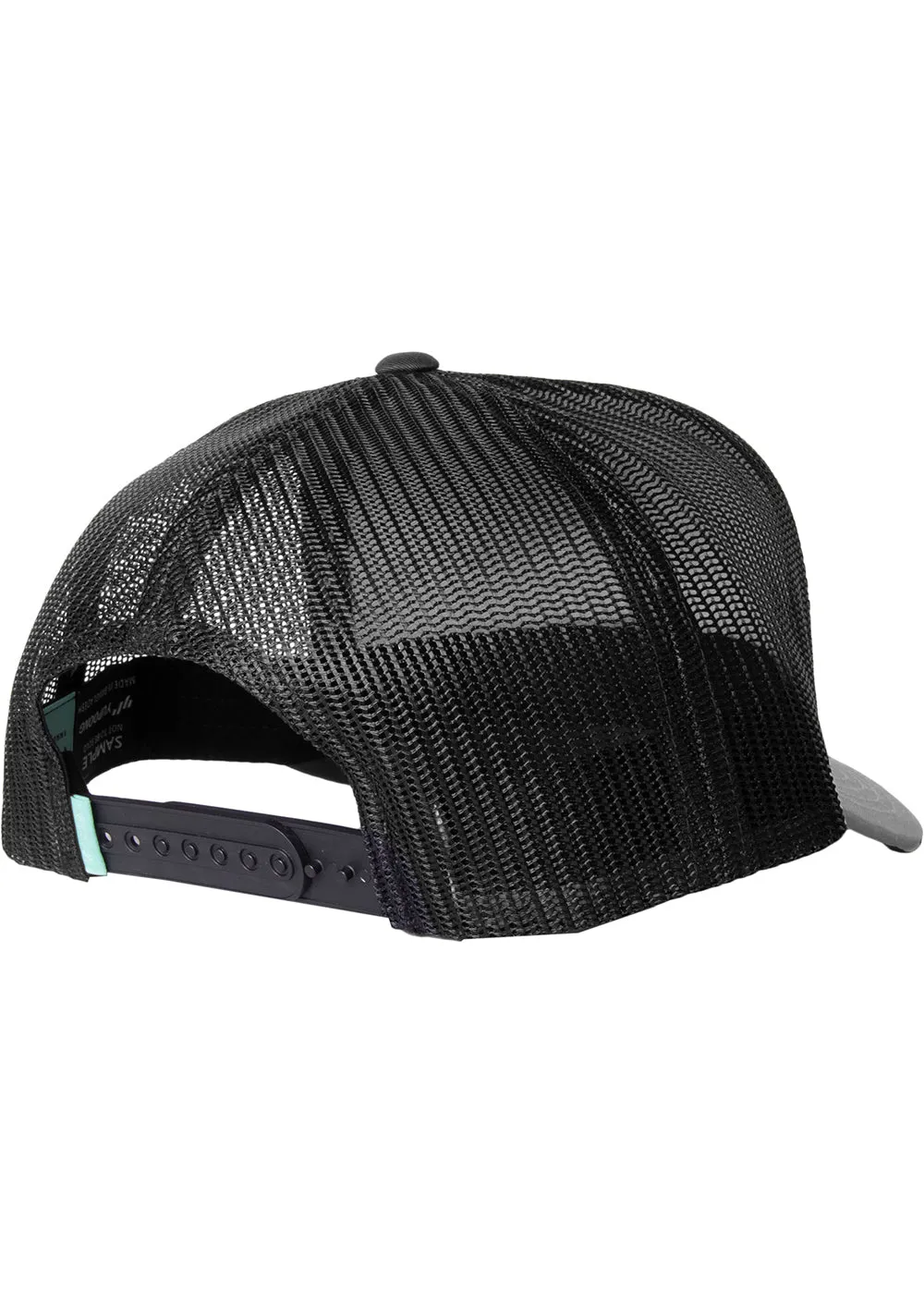 Vissla Solid Sets Trucker Hat-Grey Heather