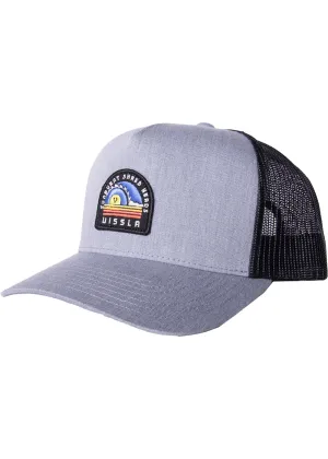 Vissla Solid Sets Trucker Hat-Grey Heather